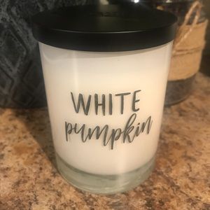 Other - White Pumpkin Candle Other - White Pumpkin Candle